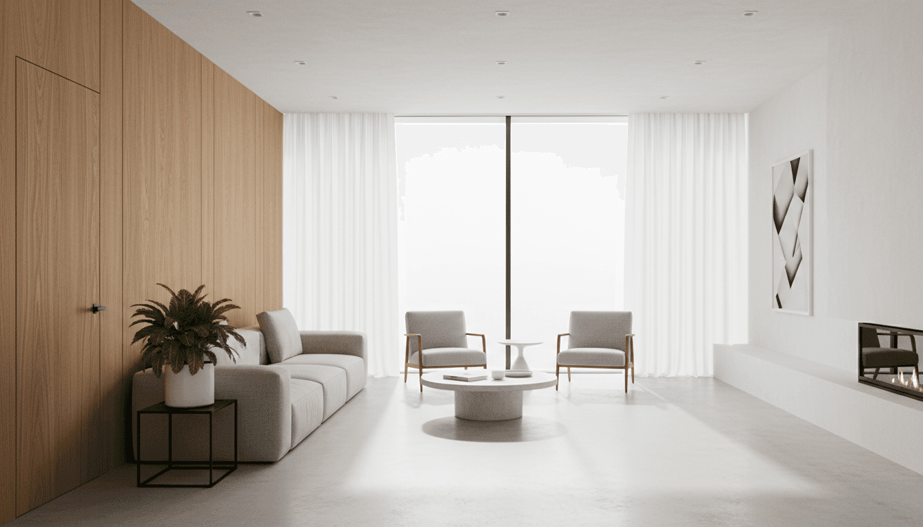 Newly installed hardwood floor in a bright Toronto living room with sunlight across the wood planks